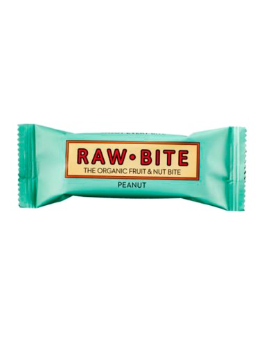 Barrita cacahuete Raw Bite 50 gr