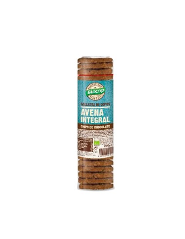 Galletas copos de avena con chocolate...