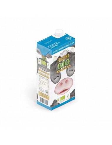 Leche semidesnatada Frisona 1L