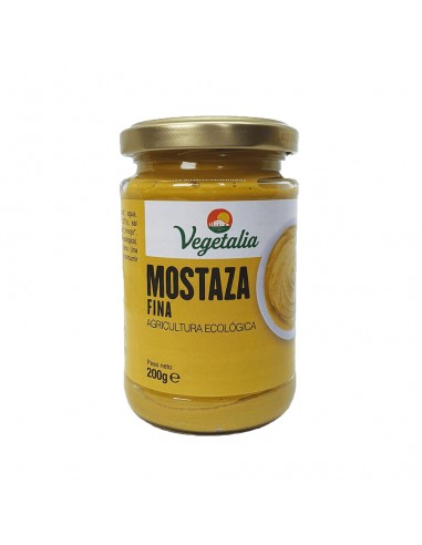 Mostaza fina Vegetalia 200g