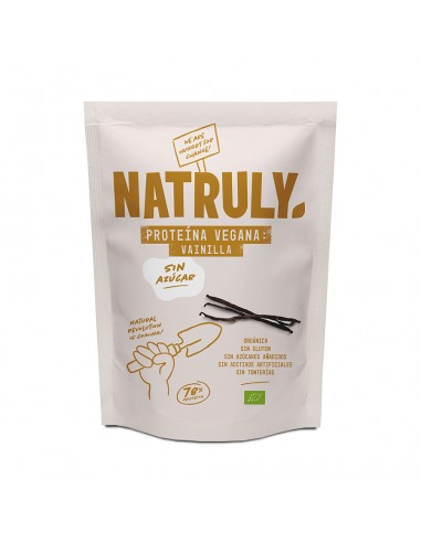 Proteína vegana vainilla Natruly 350gr.