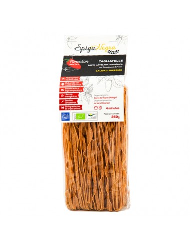 Tagliatelle pimentón Spiga Negra 400 gr