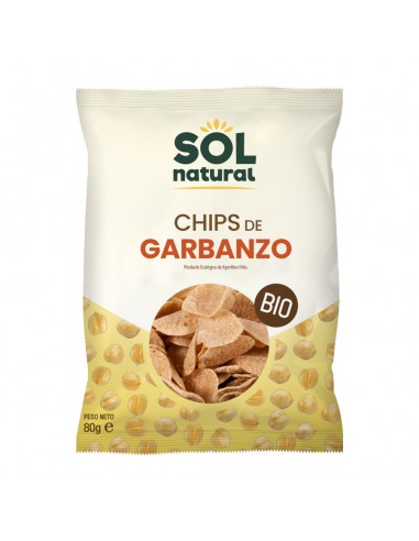 Chips de garbanzo bio 80 gr Sol Natural