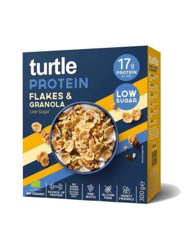 Flakes y granola proteína 300 grs low...