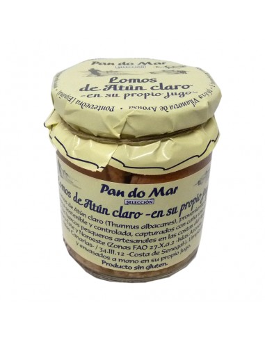 Lomos atún claro tarro 220 gr Pandomar