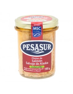 Salmón salvaje tarro 195 gr...