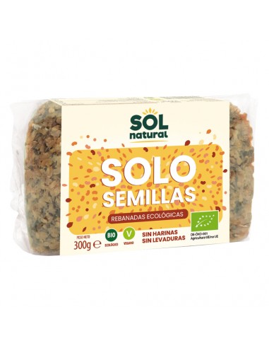 Pan solo semillas 300 gr Sol Natural