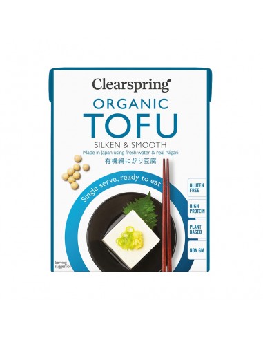 Tofu sedoso brick 300 gr Clearspring