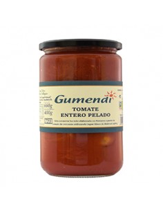 Tomate entero pelado...