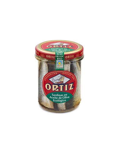 Sardina aceite de oliva Ortiz 190 gr
