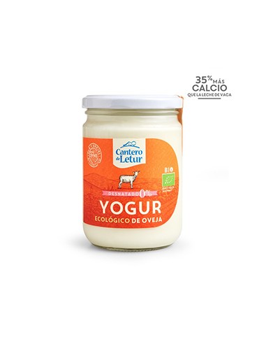 Yogur oveja desnatado Letur 420 gr