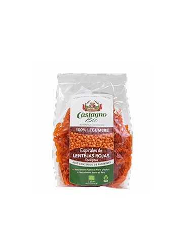 Espiral lenteja roja Castagno 250 gr