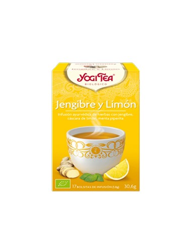 Té jengibre-limón Yogi tea