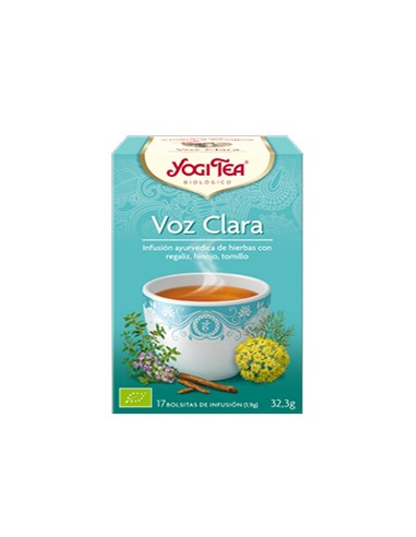 Té voz clara Yogi tea