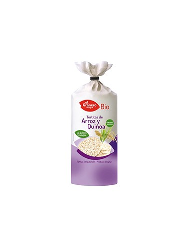 Tortitas arroz quinoa El granero 120 gr