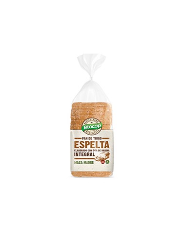 Pan de molde espelta integral Biocop...