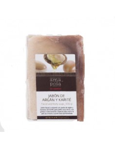 Jabón argán karite Amapola