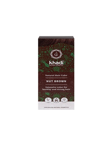 Tinte vegetal castaño avellana Khadi
