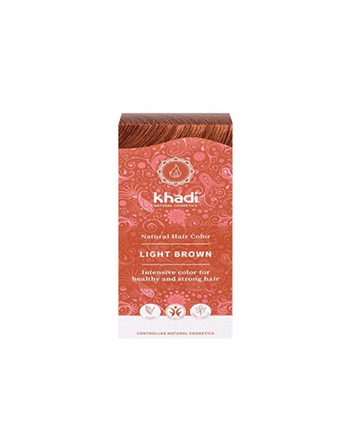 Tinte vegetal castaño claro Khadi