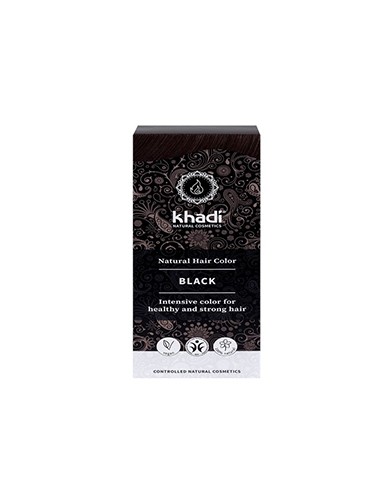 Tinte vegetal natural negro Khadi