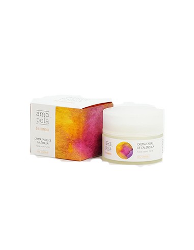 Crema facial caléndula Amapola