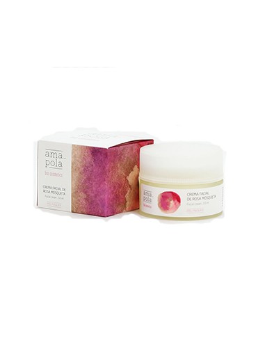 Crema facial rosa mosqueta Amapola