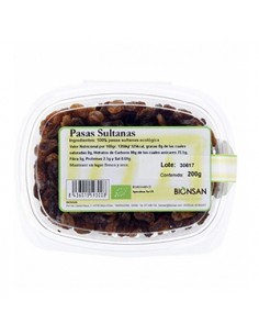 Pasas sultanas Bionsan 200 gr