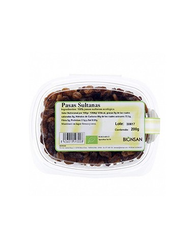 Pasas sultanas Bionsan 200 gr