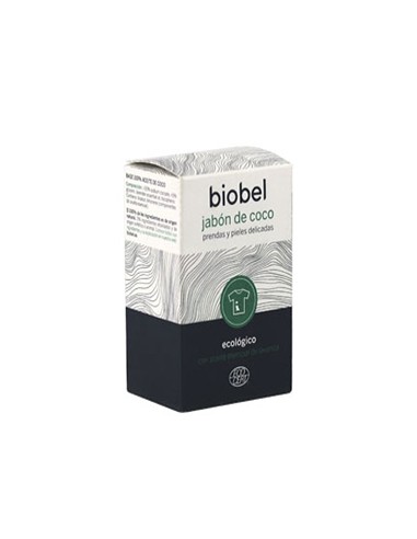 Jabon coco puro pastilla Biobel 240 gr