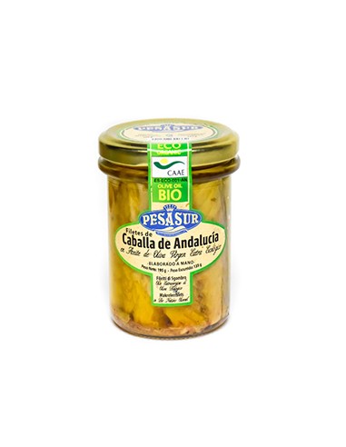 Caballa aceite de oliva Pesasur 200 gr