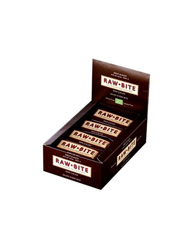 Barrita cacao Raw Bite Caja 12 uds