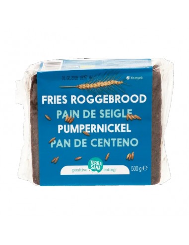 Pan centeno tipo alemán 500 gr Terrasana