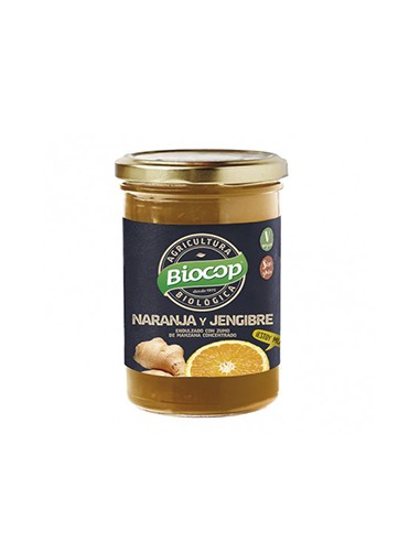 Compota naranja y jenjibre Biocop 280 gr